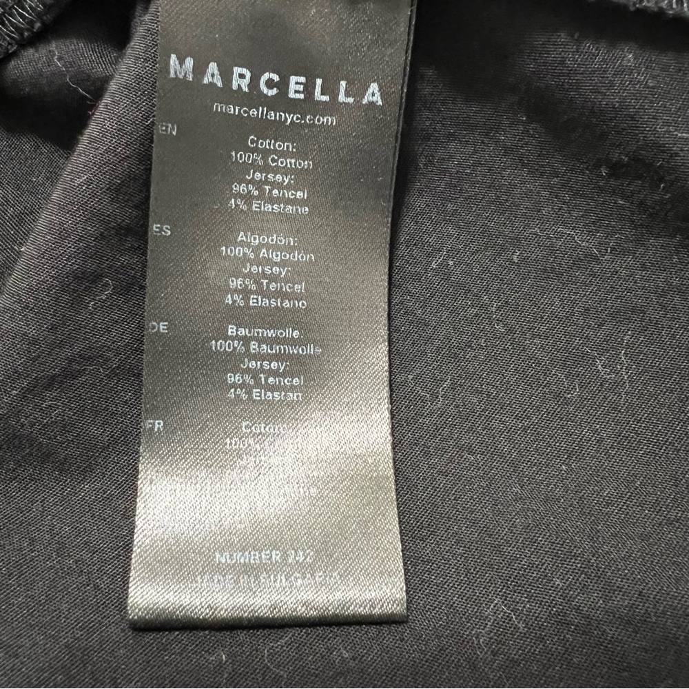 Marcella NYC Montrose Black Sleeveless Fit & Flare Maxi Dress Medium - Picture 12 of 14